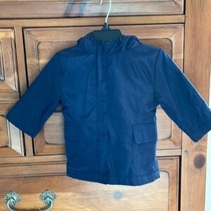 EGG Collective New York baby 3-6 months lined coat for Spring weather EUC